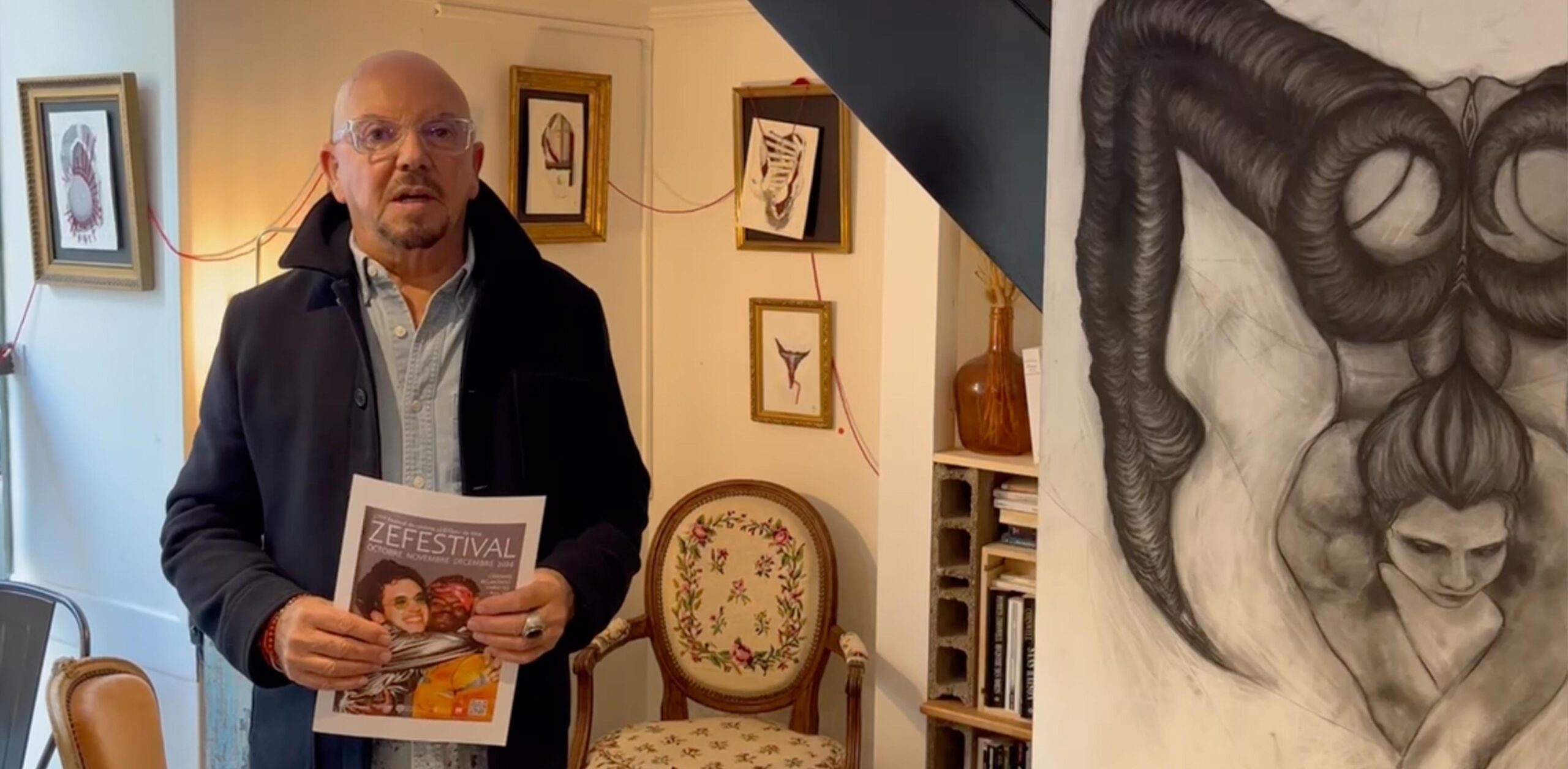 Présentation du livre “Le Dernier des Serra” au Bistrot Poet à Nice!